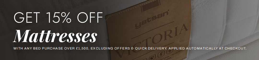20% off a mattress with your bed