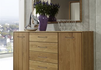 141 cm combination dresser