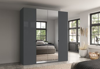 200 cm lava glass and mirror no external frame