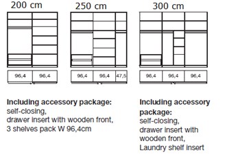 Interior package options