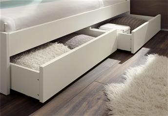 Hasena Spazio Nuo - Solid Beech Bed With Drawers
