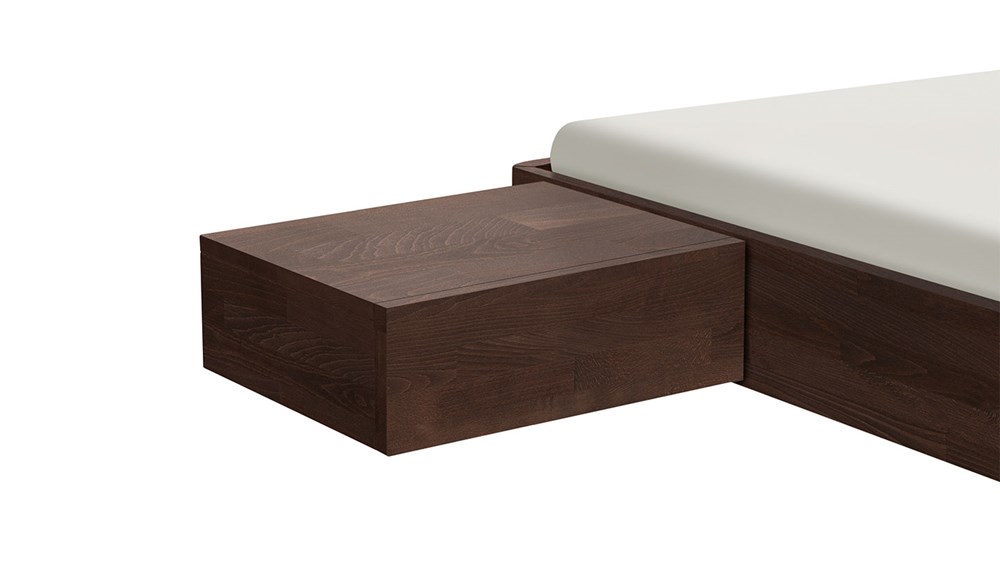 Solid Beech Chocolate Lacquered