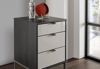 Stylform QUITO Bedside Table - 2 or 3 drawers - 40 or 60 cm wide
