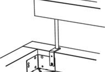 Hasena Balco-Hold L Headboard Extensions