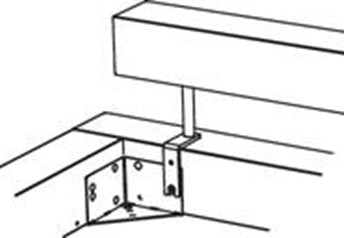 Hasena Balco-Hold L Headboard Extensions