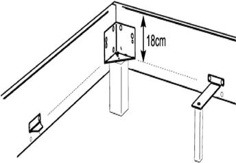 Two insertion depths; 23 or 18 cm