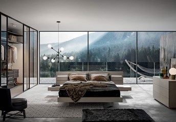 Veneran Italia ALOA Contemporary Designer Floating Bed
