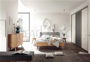 Hasena Masito Boga Solid Oak Modern Bed