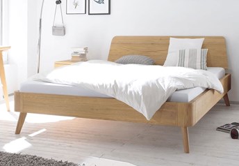Hasena Masito Edda Solid Oak Modern Bed