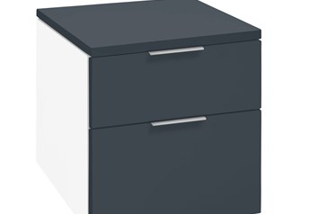 White carcass with Anthracite fronts