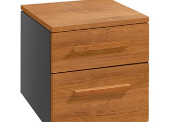 Anthracite carcass with Oak Brandy Oiled fronts