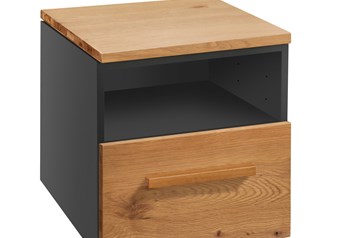 Anthracite carcass with Natural Oak Oiled fronts