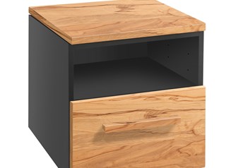 Anthracite carcass with Wild Beech Natural Oiled fronts