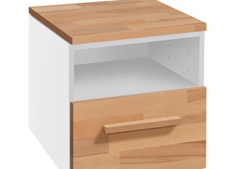 White carcass with Heartbeech Natural Oiled fronts
