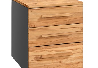 Anthracite carcass with Wild Beech Natural Oiled fronts