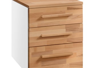 White carcass with Heartbeech Natural Oiled fronts