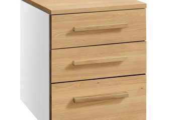 White carcass with Oak Bright Oiled fronts