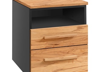 Anthracite carcass with Wild Beech Natural Oiled fronts
