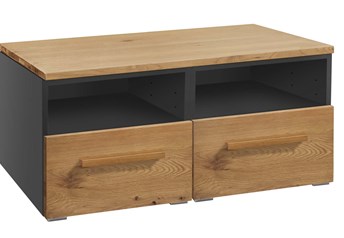 Anthracite carcass with Natural Oak Oiled fronts