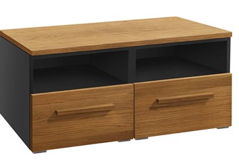 Anthracite carcass with Oak Brandy Oiled fronts