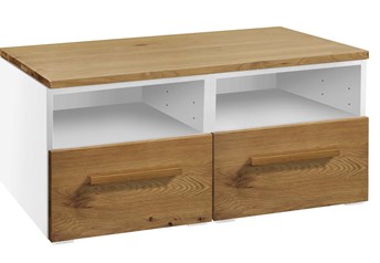 Hasena Owita - 2 Drawer Chest of Drawers with Solid Wooden Fronts