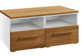 Hasena Owita - 2 Drawer Chest of Drawers with Solid Wooden Fronts