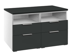 White carcass with Anthracite fronts