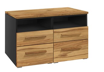 Anthracite carcass with Wild Beech Natural Oiled fronts