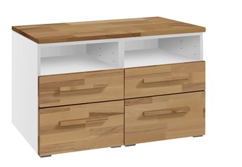 White carcass with Heartbeech Natural Oiled fronts
