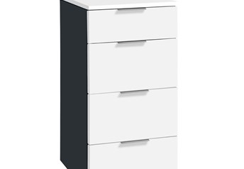 Hasena Quatro - 4 Drawer Chest of Drawers with Laminate Fronts