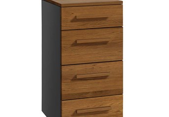 Hasena Quatro - 4 Drawer Chest of Drawers with Solid Wooden Fronts