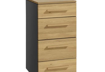 Hasena Quatro - 4 Drawer Chest of Drawers with Solid Wooden Fronts