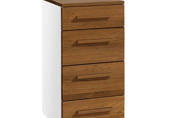 White carcass with Oak Brandy Oiled fronts