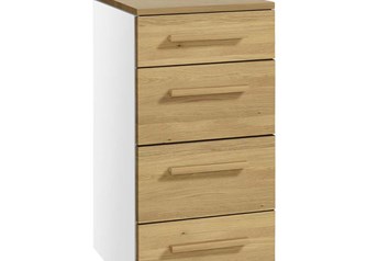 White carcass with Oak Bright Oiled fronts
