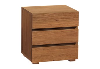 Hasena Treva - 3 Drawer Solid Wood Modern Bedside Table