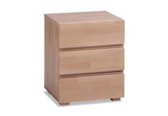 Hasena Treva - 3 Drawer Solid Wood Modern Bedside Table
