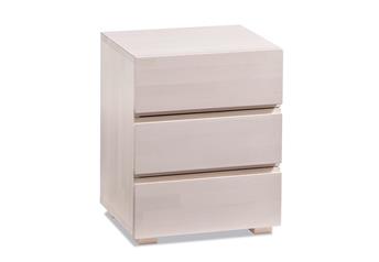 Hasena Treva - 3 Drawer Solid Wood Modern Bedside Table