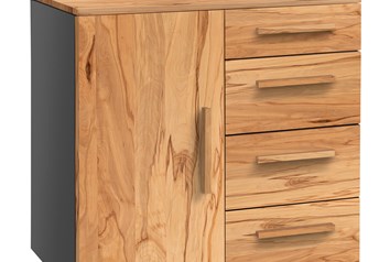 Anthracite carcass with Wild Beech Natural Oiled fronts