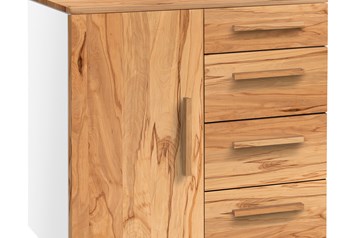 White carcass with Wild Beech Natural Oiled fronts