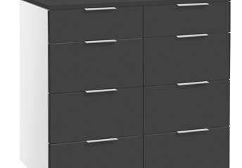 Hasena Quatrine - 8 Drawer Chest of Drawers with Laminate Fronts