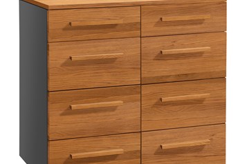 Anthracite carcass with Oak Brandy Oiled fronts