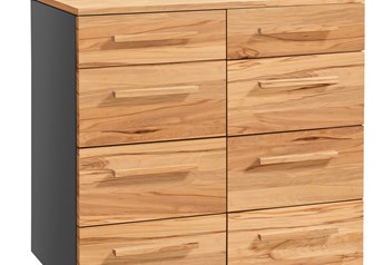 Anthracite carcass with Wild Beech Natural Oiled fronts
