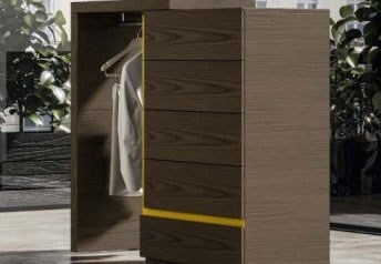 Shown in oxydised Ash brown:please note the unit will come finished in one finish all over - unlike what shown in the picture, here featuring a lime lacquered trim