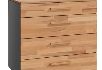 Anthracite carcass with Heartbeech Natural Oiled fronts