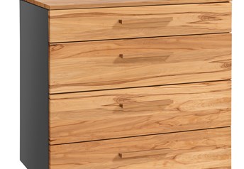 Anthracite carcass with Wild Beech Natural Oiled fronts