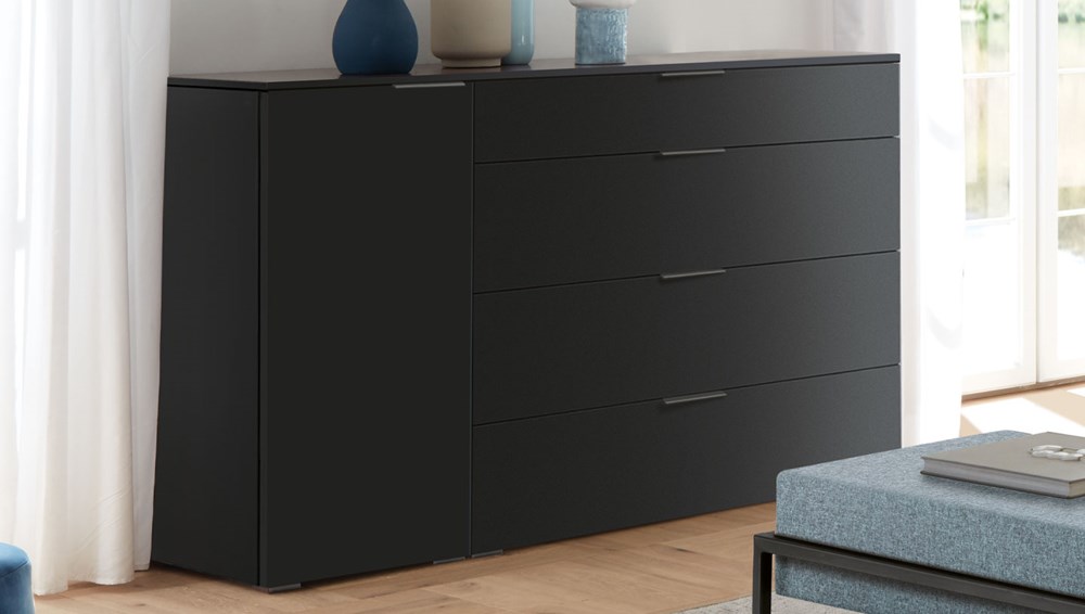 Anthracite carcass with Anthracite fronts