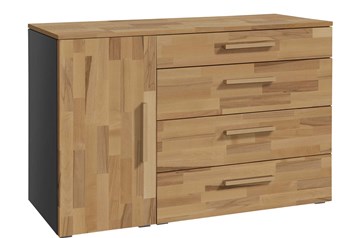 Anthracite carcass with Heartbeech Natural Oiled fronts