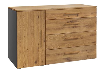 Anthracite carcass with Natural Oak Oiled fronts