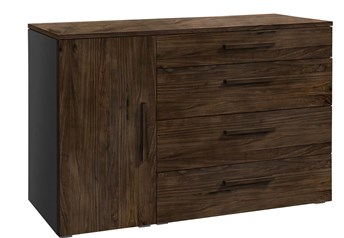 Anthracite carcass with Solid Walnut Oiled fronts
