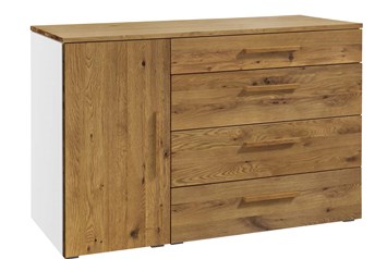 White carcass with Natural Oak Oiled fronts
